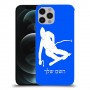 סקִי כיסוי מגן קשיח בעיצוב אישי עם השם שלך ל Apple iPhone 12 Pro יחידה אחת סקרין מובייל