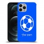 כדורגל - כדור כיסוי מגן קשיח בעיצוב אישי עם השם שלך ל Apple iPhone 12 Pro יחידה אחת סקרין מובייל