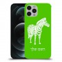 זברה כיסוי מגן קשיח בעיצוב אישי עם השם שלך ל Apple iPhone 12 Pro יחידה אחת סקרין מובייל
