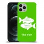 דגים כיסוי מגן קשיח בעיצוב אישי עם השם שלך ל Apple iPhone 12 Pro יחידה אחת סקרין מובייל