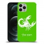 עקרב כיסוי מגן קשיח בעיצוב אישי עם השם שלך ל Apple iPhone 12 Pro יחידה אחת סקרין מובייל