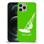גלישת מפרש כיסוי מגן קשיח בעיצוב אישי עם השם שלך ל Apple iPhone 12 Pro יחידה אחת סקרין מובייל