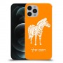 זברה כיסוי מגן קשיח בעיצוב אישי עם השם שלך ל Apple iPhone 12 Pro יחידה אחת סקרין מובייל