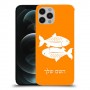 דגים כיסוי מגן קשיח בעיצוב אישי עם השם שלך ל Apple iPhone 12 Pro יחידה אחת סקרין מובייל