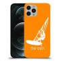גלישת מפרש כיסוי מגן קשיח בעיצוב אישי עם השם שלך ל Apple iPhone 12 Pro יחידה אחת סקרין מובייל