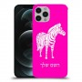 זברה כיסוי מגן קשיח בעיצוב אישי עם השם שלך ל Apple iPhone 12 Pro יחידה אחת סקרין מובייל