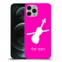 כינור כיסוי מגן קשיח בעיצוב אישי עם השם שלך ל Apple iPhone 12 Pro יחידה אחת סקרין מובייל