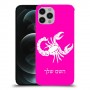 עקרב כיסוי מגן קשיח בעיצוב אישי עם השם שלך ל Apple iPhone 12 Pro יחידה אחת סקרין מובייל