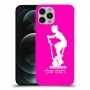 שוליים - אישה כיסוי מגן קשיח בעיצוב אישי עם השם שלך ל Apple iPhone 12 Pro יחידה אחת סקרין מובייל