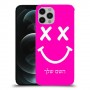 סמיילי כיסוי מגן קשיח בעיצוב אישי עם השם שלך ל Apple iPhone 12 Pro יחידה אחת סקרין מובייל