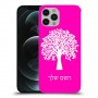 עץ כיסוי מגן קשיח בעיצוב אישי עם השם שלך ל Apple iPhone 12 Pro יחידה אחת סקרין מובייל