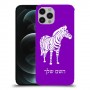 זברה כיסוי מגן קשיח בעיצוב אישי עם השם שלך ל Apple iPhone 12 Pro יחידה אחת סקרין מובייל