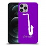 סקספון כיסוי מגן קשיח בעיצוב אישי עם השם שלך ל Apple iPhone 12 Pro יחידה אחת סקרין מובייל