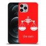 מאזניים כיסוי מגן קשיח בעיצוב אישי עם השם שלך ל Apple iPhone 12 Pro יחידה אחת סקרין מובייל