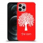 עץ כיסוי מגן קשיח בעיצוב אישי עם השם שלך ל Apple iPhone 12 Pro יחידה אחת סקרין מובייל