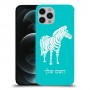 זברה כיסוי מגן קשיח בעיצוב אישי עם השם שלך ל Apple iPhone 12 Pro יחידה אחת סקרין מובייל