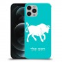 שור כיסוי מגן קשיח בעיצוב אישי עם השם שלך ל Apple iPhone 12 Pro יחידה אחת סקרין מובייל