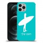גלישה כיסוי מגן קשיח בעיצוב אישי עם השם שלך ל Apple iPhone 12 Pro יחידה אחת סקרין מובייל