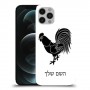 תרנגול כיסוי מגן קשיח בעיצוב אישי עם השם שלך ל Apple iPhone 12 Pro יחידה אחת סקרין מובייל