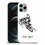אופנוע שלג כיסוי מגן קשיח בעיצוב אישי עם השם שלך ל Apple iPhone 12 Pro יחידה אחת סקרין מובייל