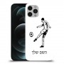 שחקן כדורגל כיסוי מגן קשיח בעיצוב אישי עם השם שלך ל Apple iPhone 12 Pro יחידה אחת סקרין מובייל