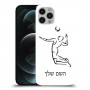 שחקן כדורעף כיסוי מגן קשיח בעיצוב אישי עם השם שלך ל Apple iPhone 12 Pro יחידה אחת סקרין מובייל