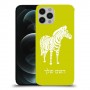 זברה כיסוי מגן קשיח בעיצוב אישי עם השם שלך ל Apple iPhone 12 Pro יחידה אחת סקרין מובייל