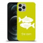 דגים כיסוי מגן קשיח בעיצוב אישי עם השם שלך ל Apple iPhone 12 Pro יחידה אחת סקרין מובייל