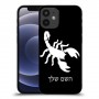 עקרב כיסוי מגן קשיח בעיצוב אישי עם השם שלך ל Apple iPhone 12 mini יחידה אחת סקרין מובייל