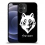 זאב כיסוי מגן קשיח בעיצוב אישי עם השם שלך ל Apple iPhone 12 mini יחידה אחת סקרין מובייל
