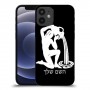 דלי כיסוי מגן קשיח בעיצוב אישי עם השם שלך ל Apple iPhone 12 mini יחידה אחת סקרין מובייל