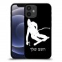 סקִי כיסוי מגן קשיח בעיצוב אישי עם השם שלך ל Apple iPhone 12 mini יחידה אחת סקרין מובייל