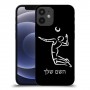 שחקן כדורעף כיסוי מגן קשיח בעיצוב אישי עם השם שלך ל Apple iPhone 12 mini יחידה אחת סקרין מובייל