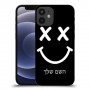 סמיילי כיסוי מגן קשיח בעיצוב אישי עם השם שלך ל Apple iPhone 12 mini יחידה אחת סקרין מובייל