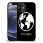 עולם כיסוי מגן קשיח בעיצוב אישי עם השם שלך ל Apple iPhone 12 mini יחידה אחת סקרין מובייל