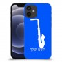 סקספון כיסוי מגן קשיח בעיצוב אישי עם השם שלך ל Apple iPhone 12 mini יחידה אחת סקרין מובייל
