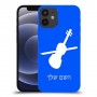 כינור כיסוי מגן קשיח בעיצוב אישי עם השם שלך ל Apple iPhone 12 mini יחידה אחת סקרין מובייל