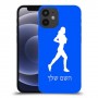 ג'וגלין - אישה כיסוי מגן קשיח בעיצוב אישי עם השם שלך ל Apple iPhone 12 mini יחידה אחת סקרין מובייל