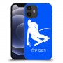 סקִי כיסוי מגן קשיח בעיצוב אישי עם השם שלך ל Apple iPhone 12 mini יחידה אחת סקרין מובייל