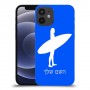 גלישה כיסוי מגן קשיח בעיצוב אישי עם השם שלך ל Apple iPhone 12 mini יחידה אחת סקרין מובייל