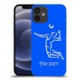 שחקן כדורעף כיסוי מגן קשיח בעיצוב אישי עם השם שלך ל Apple iPhone 12 mini יחידה אחת סקרין מובייל