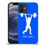 הרמת משקולות כיסוי מגן קשיח בעיצוב אישי עם השם שלך ל Apple iPhone 12 mini יחידה אחת סקרין מובייל
