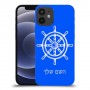 הגה - קפטן - ים כיסוי מגן קשיח בעיצוב אישי עם השם שלך ל Apple iPhone 12 mini יחידה אחת סקרין מובייל