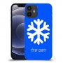 שלג כיסוי מגן קשיח בעיצוב אישי עם השם שלך ל Apple iPhone 12 mini יחידה אחת סקרין מובייל