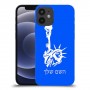 פסל החירות כיסוי מגן קשיח בעיצוב אישי עם השם שלך ל Apple iPhone 12 mini יחידה אחת סקרין מובייל