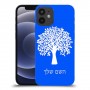 עץ כיסוי מגן קשיח בעיצוב אישי עם השם שלך ל Apple iPhone 12 mini יחידה אחת סקרין מובייל