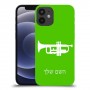 חצוצרה כיסוי מגן קשיח בעיצוב אישי עם השם שלך ל Apple iPhone 12 mini יחידה אחת סקרין מובייל