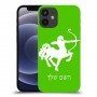 קשת כיסוי מגן קשיח בעיצוב אישי עם השם שלך ל Apple iPhone 12 mini יחידה אחת סקרין מובייל