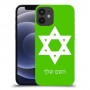 מגן דוד - ישראל כיסוי מגן קשיח בעיצוב אישי עם השם שלך ל Apple iPhone 12 mini יחידה אחת סקרין מובייל
