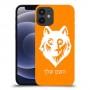 זאב כיסוי מגן קשיח בעיצוב אישי עם השם שלך ל Apple iPhone 12 mini יחידה אחת סקרין מובייל